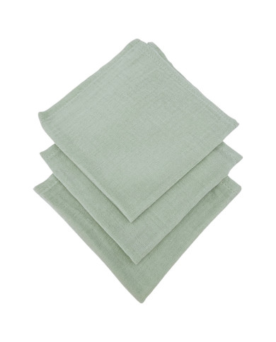 Muslinske pelene 30x30cm 3 kom. MINT Muslinske pelene 30x30cm 3 kom. MINT