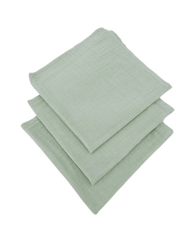 Muslinske pelene 30x30cm 3 kom. MINT Muslinske pelene 30x30cm 3 kom. MINT