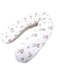 VELVET nursing pillow GARDENER BEAR VELVET nursing pillow GARDENER BEAR