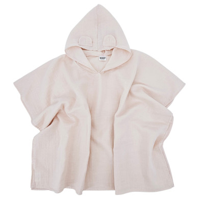 Muslin Poncho ROSE PINK