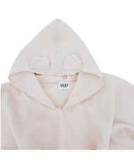 Muslin Poncho ROSE PINK Muslin Poncho ROSE PINK