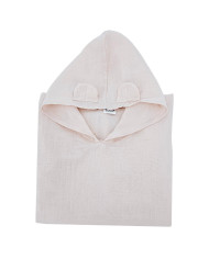 Muslin Poncho ROSE PINK Muslin Poncho ROSE PINK