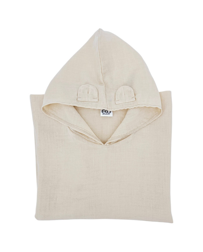 Muslin Poncho LATTE Muslin Poncho LATTE