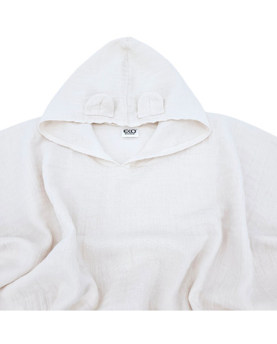 Muslin Poncho BEIGE Muslin Poncho BEIGE