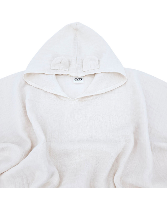 Muslin Poncho BEIGE Muslin Poncho BEIGE
