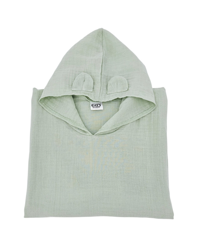 Muślinowe Ponczo MIĘTA