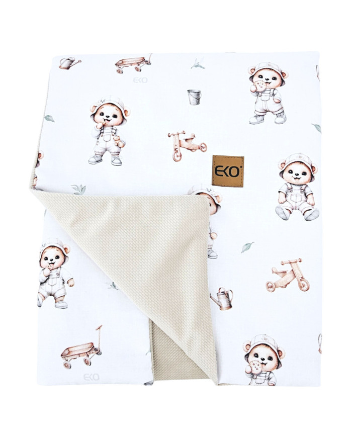 Couverture éducative avec doublure VELVET GARDENER BEAR Couverture éducative avec doublure VELVET GARDENER BEAR