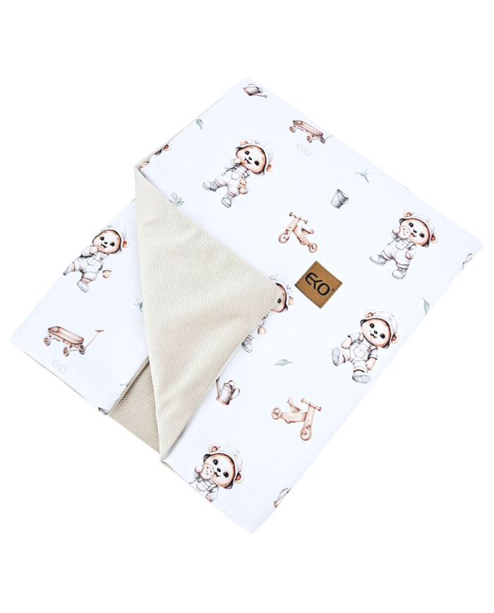 Couverture éducative avec doublure VELVET GARDENER BEAR Couverture éducative avec doublure VELVET GARDENER BEAR