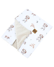Couverture éducative avec doublure VELVET GARDENER BEAR Couverture éducative avec doublure VELVET GARDENER BEAR