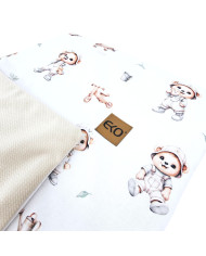 Одеяло развивающее с подкладкой VELVET GARDENER BEAR Одеяло развивающее с подкладкой VELVET GARDENER BEAR