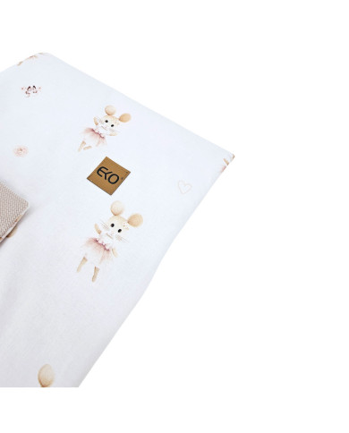 Couverture éducative avec doublure VELVET BALLERINA MOUSE Couverture éducative avec doublure VELVET BALLERINA MOUSE