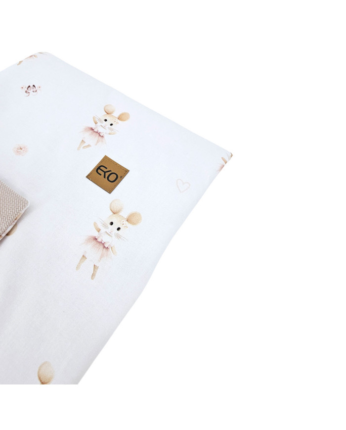 Vzdelávacia deka s podšívkou VELVET BALLERINA MOUSE