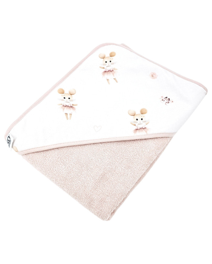 Koupelnový župan BALLERINA MOUSE/ROSE PINK Koupelnový župan BALLERINA MOUSE/ROSE PINK