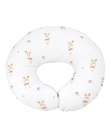 Croissant d'allaitement en velours BALLERINA MOUSE Croissant d'allaitement en velours BALLERINA MOUSE