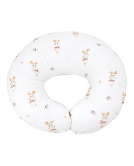 Zamatový croissant na dojčenie BALLERINA MOUSE Zamatový croissant na dojčenie BALLERINA MOUSE