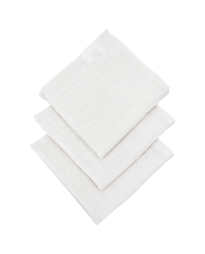 Muslin autiņbiksītes 30x30cm 3 gab. BEIGE Muslin autiņbiksītes 30x30cm 3 gab. BEIGE