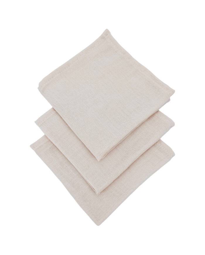 Muslin autiņbiksītes 30x30cm 3 gab. ROSE PINK