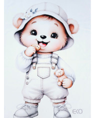 Panel Blanket GARDENER BEAR Panel Blanket GARDENER BEAR