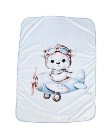 Panel Blanket PILOT BEAR Panel Blanket PILOT BEAR