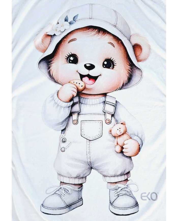 Panel Blanket GARDENER BEAR Panel Blanket GARDENER BEAR