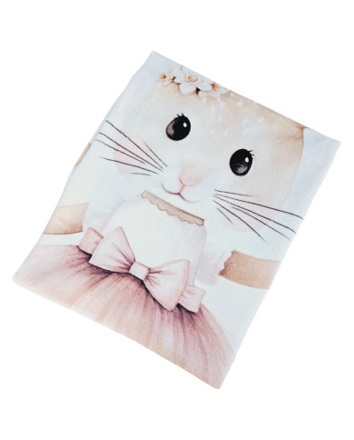 Panel Blanket BALLERINA MOUSE Panel Blanket BALLERINA MOUSE