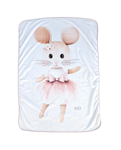 Одеяло панельное BALLERINA MOUSE Одеяло панельное BALLERINA MOUSE