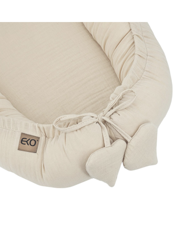 Muslin baby cocoon LATTE Muslin baby cocoon LATTE