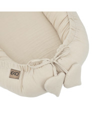 Muslin baby cocoon LATTE Muslin baby cocoon LATTE