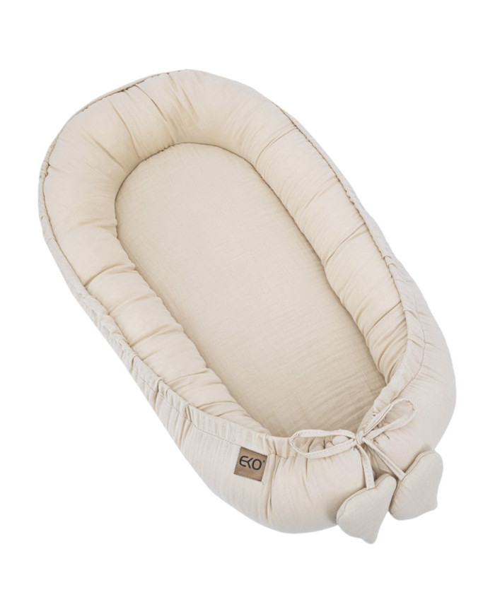 Muslin baby cocoon LATTE Muslin baby cocoon LATTE