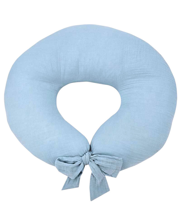 Mousseline d'allaitement croissant BLUE Mousseline d'allaitement croissant BLUE