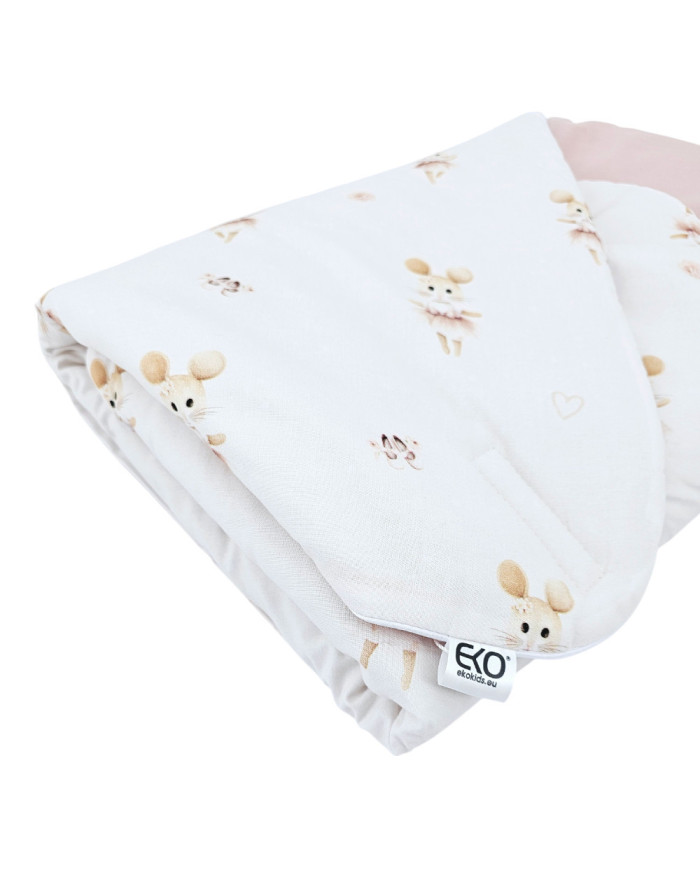 Baby wrap without coconut BALLERINA MOUSE Baby wrap without coconut BALLERINA MOUSE