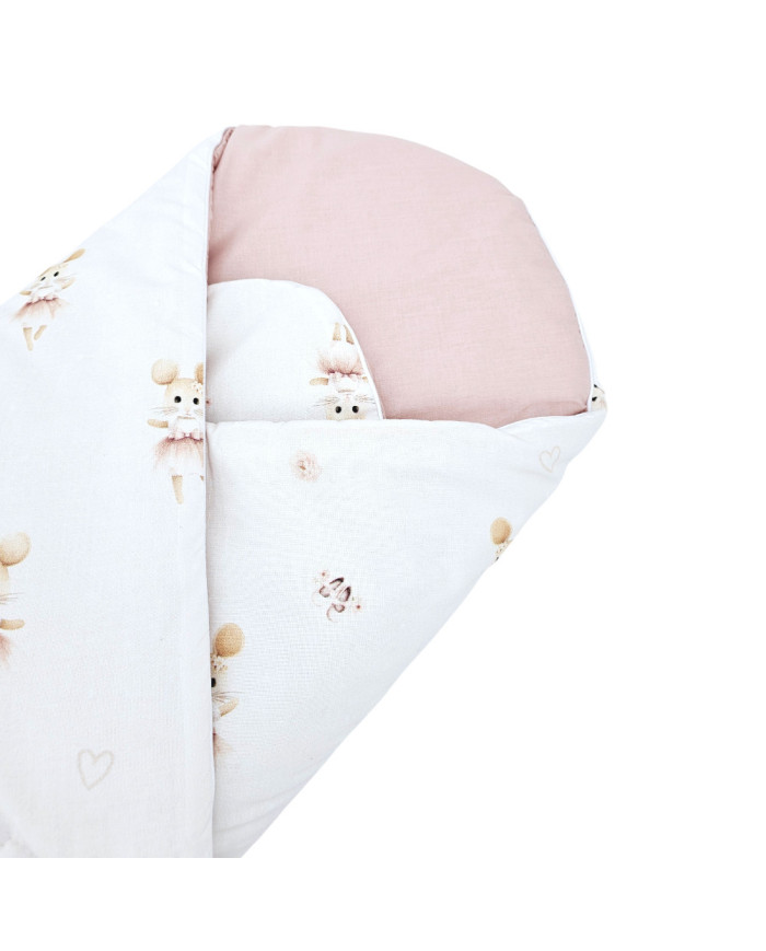 Baby wrap without coconut BALLERINA MOUSE Baby wrap without coconut BALLERINA MOUSE
