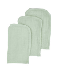 Muslin Bath Wash MIX 3 pcs MINT