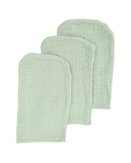 Muslin fürdőmosó MIX 3 db MINT Muslin fürdőmosó MIX 3 db MINT