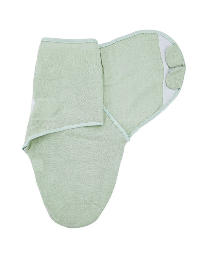 Muslin povijanje za bebe 3-6 kg MINT