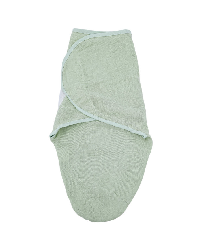 Dojčenská mušelínová zavinovačka 3-6 kg MINT Dojčenská mušelínová zavinovačka 3-6 kg MINT