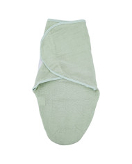 Dětská mušelínová zavinovačka 3-6 kg MINT