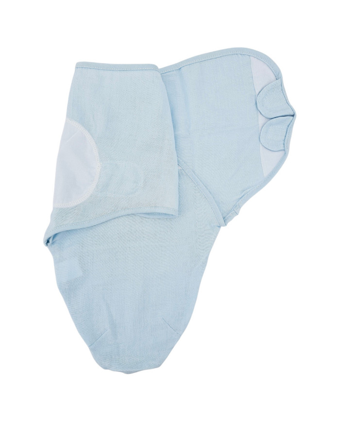 Enveloppe de mousseline pour bébé 3-6 kg BLUE Enveloppe de mousseline pour bébé 3-6 kg BLUE