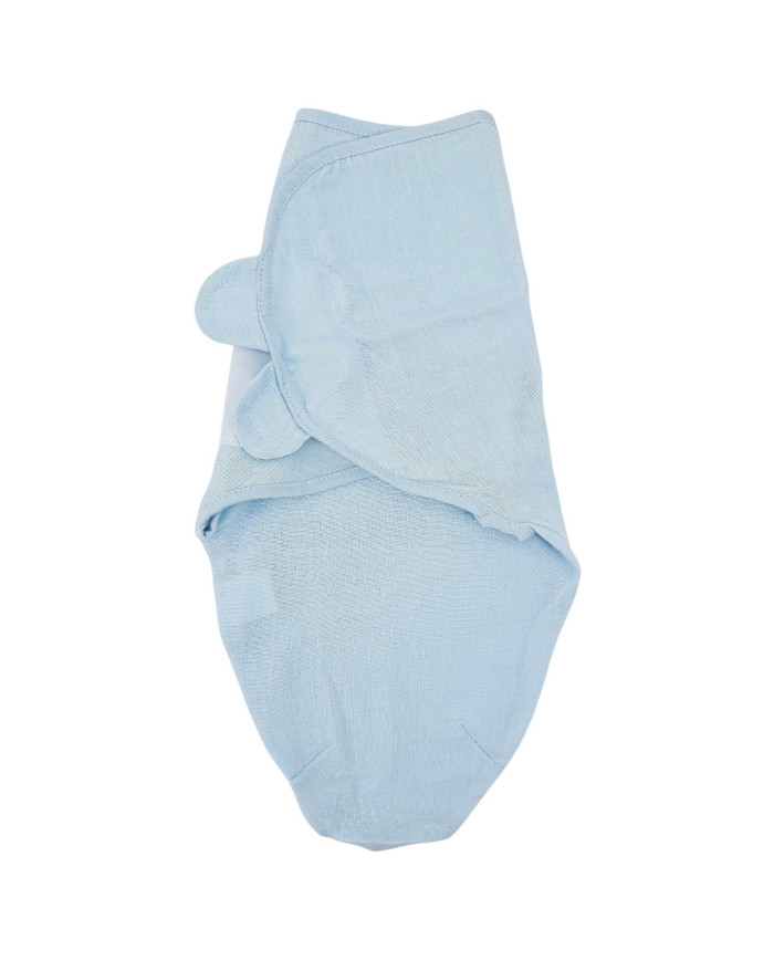 Muslin povijanje za bebe 3-6 kg BLUE Muslin povijanje za bebe 3-6 kg BLUE
