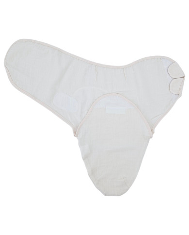 Enveloppe de mousseline pour bébé 3-6 kg BEIGE Enveloppe de mousseline pour bébé 3-6 kg BEIGE