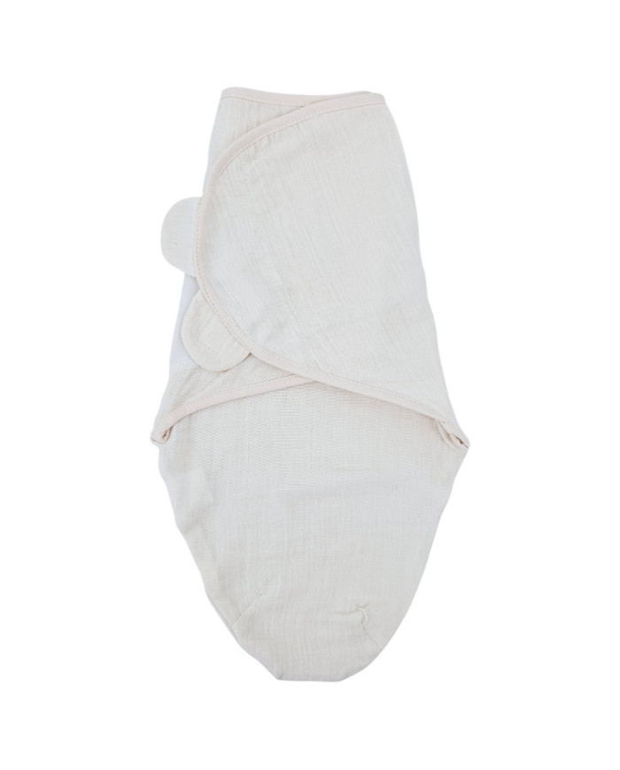 Dětská mušelínová zavinovačka 3-6 kg BEIGE Dětská mušelínová zavinovačka 3-6 kg BEIGE