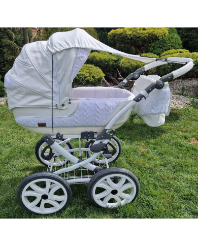 Muslin Kinderwagen-Sonnenschirm  BLUE Muslin Kinderwagen-Sonnenschirm  BLUE