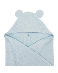 Cotton bath cover 100x120 cm BLUE Cotton bath cover 100x120 cm BLUE