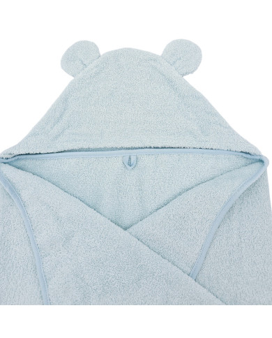 Cotton bath cover 100x120 cm BLUE Cotton bath cover 100x120 cm BLUE