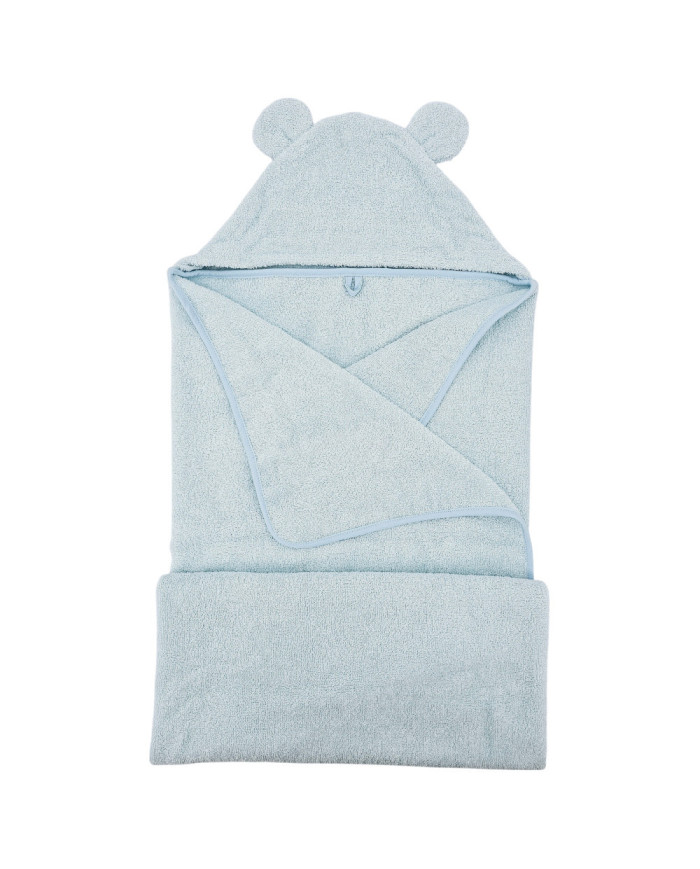 Cotton bath cover 100x120 cm BLUE Cotton bath cover 100x120 cm BLUE