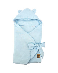 Schlafsack für Autositz 3-Punkt- und 5-Punkt-Gurte BLUE