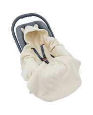 Schlafsack für Autositz 3-Punkt- und 5-Punkt-Gurte LATTE Schlafsack für Autositz 3-Punkt- und 5-Punkt-Gurte LATTE