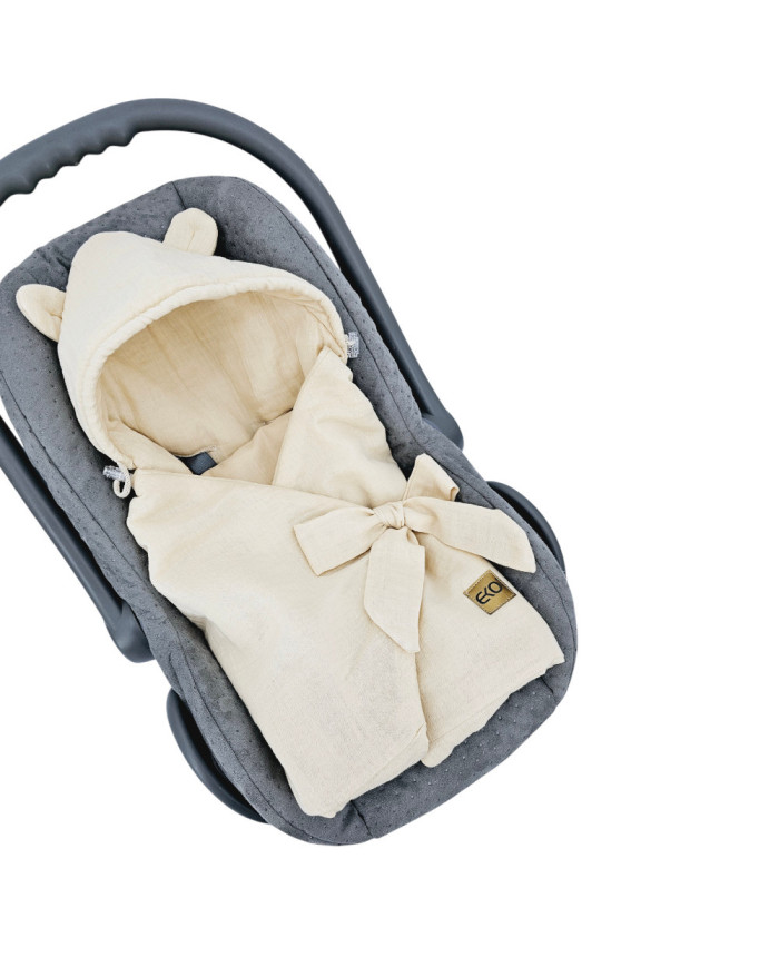 Schlafsack für Autositz 3-Punkt- und 5-Punkt-Gurte LATTE Schlafsack für Autositz 3-Punkt- und 5-Punkt-Gurte LATTE