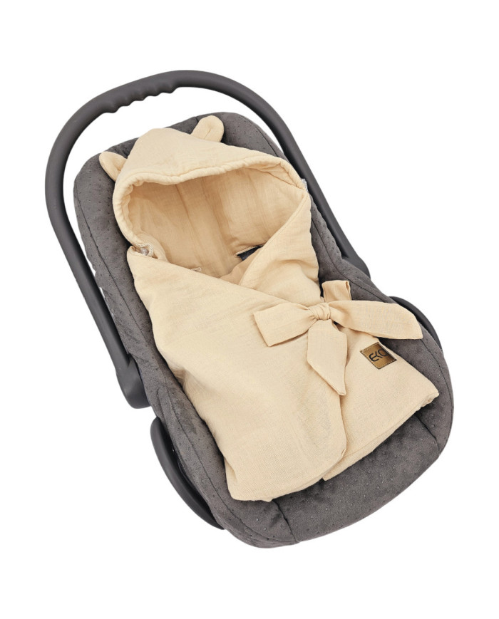 Sac de couchage pour siège auto avec ceintures 3 et 5 points HONEY