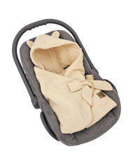 Sac de couchage pour siège auto avec ceintures 3 et 5 points HONEY